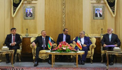 تصاویری از ورود رئیس جمهوری آذربایجان به تهران