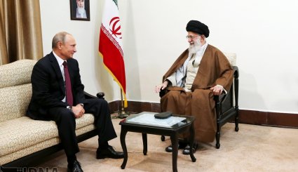 دیدار رئیس جمهوری روسیه با رهبر انقلاب + تصاویر
