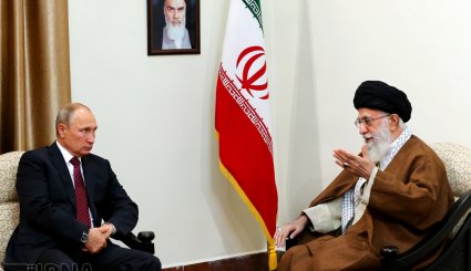 دیدار رئیس جمهوری روسیه با رهبر انقلاب + تصاویر