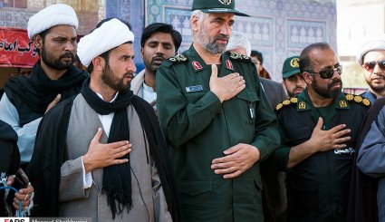 عزاداری زائران پاکستانی اربعین حسینی در مرز میرجاوه + تصاویر