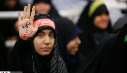 دیدار دانش‌آموزان و دانشجویان با رهبر انقلاب + تصاویر