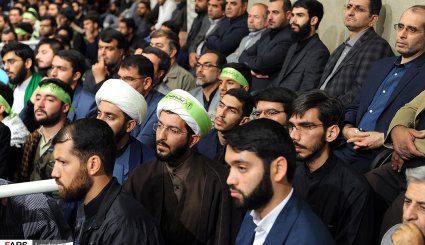 دیدار دانش‌آموزان و دانشجویان با رهبر انقلاب + تصاویر