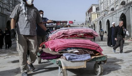 زائرین اربعین حسینی در نجف اشرف + تصاویر