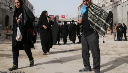 زائرین اربعین حسینی در نجف اشرف + تصاویر