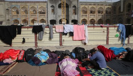 زائرین اربعین حسینی در نجف اشرف + تصاویر
