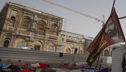 زائرین اربعین حسینی در نجف اشرف + تصاویر
