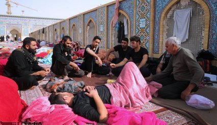 زائرین اربعین حسینی در نجف اشرف + تصاویر