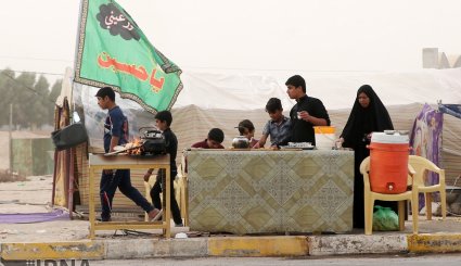 زائرین اربعین حسینی در نجف اشرف + تصاویر