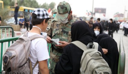 زائران اربعین در شهر کوت عراق + تصاویر