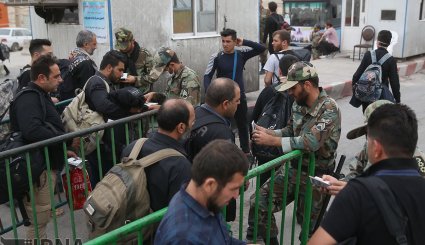 زائران اربعین در شهر کوت عراق + تصاویر