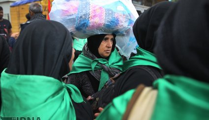 هوای بارانی کربلا + تصاویر