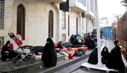 هوای بارانی کربلا + تصاویر