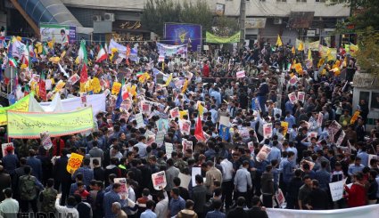 راهپیمایی«13 آبان»در استان ها + تصاویر