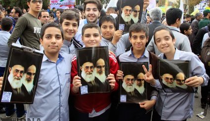 راهپیمایی«13 آبان»در استان ها + تصاویر
