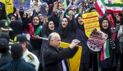 راهپیمایی«13 آبان»در استان ها + تصاویر