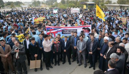 راهپیمایی«13 آبان»در استان ها + تصاویر