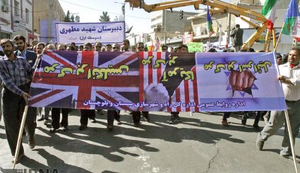 راهپیمایی«13 آبان»در استان ها + تصاویر