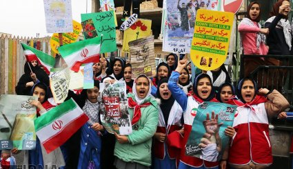 راهپیمایی«13 آبان»در استان ها + تصاویر