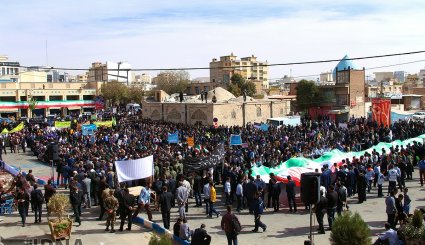 راهپیمایی«13 آبان»در استان ها + تصاویر