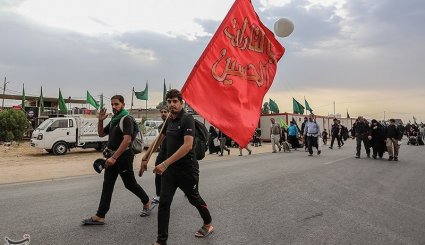 پیاده روی زائران اربعین حسینی