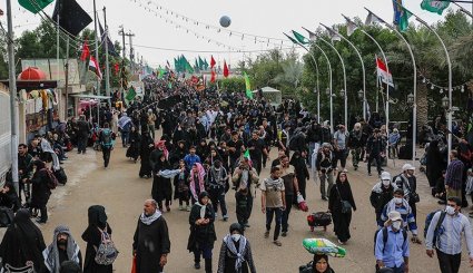 پیاده روی زائران اربعین حسینی