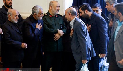 تصاویر مراسم ترحیم پدر سردار قاسم سلیمانی در مصلی تهران - 1
