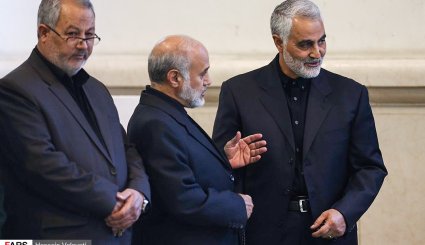 تصاویر مراسم ترحیم پدر سردار قاسم سلیمانی در مصلی تهران - 1
