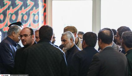 تصاویر مراسم ترحیم پدر سردار قاسم سلیمانی در مصلی تهران - 1
