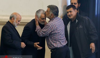 تصاویر مراسم ترحیم پدر سردار قاسم سلیمانی در مصلی تهران - 1
