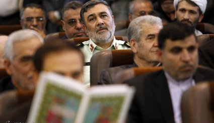 تصاویر مراسم ترحیم پدر سردار قاسم سلیمانی در مصلی تهران - 1

