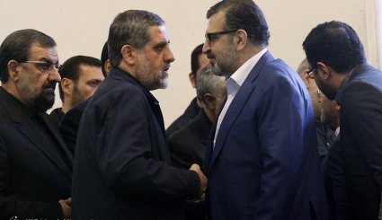 تصاویر مراسم ترحیم پدر سردار قاسم سلیمانی در مصلی تهران - 1
