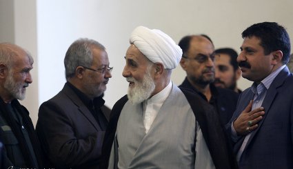 تصاویر مراسم ترحیم پدر سردار قاسم سلیمانی در مصلی تهران - 1
