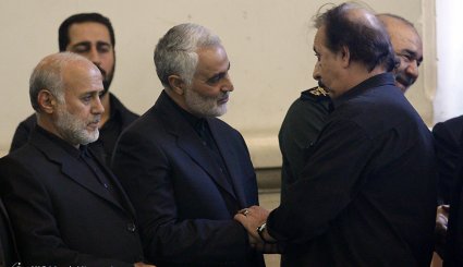 تصاویر مراسم ترحیم پدر سردار قاسم سلیمانی در مصلی تهران - 1
