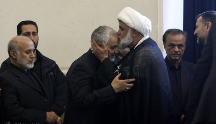 تصاویر مراسم ترحیم پدر سردار قاسم سلیمانی در مصلی تهران - 1
