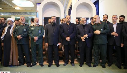 تصاویر مراسم ترحیم پدر سردار قاسم سلیمانی در مصلی تهران - 1
