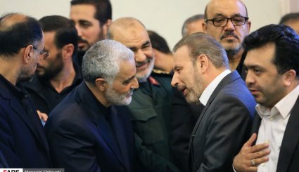 تصاویر مراسم ترحیم پدر سردار قاسم سلیمانی در مصلی تهران - 1
