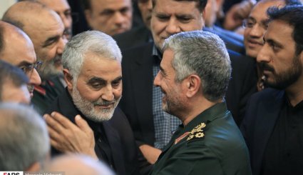 تصاویر مراسم ترحیم پدر سردار قاسم سلیمانی در مصلی تهران - 1
