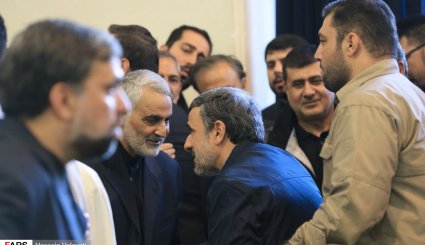 تصاویر مراسم ترحیم پدر سردار قاسم سلیمانی در مصلی تهران - 1
