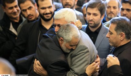 تصاویر مراسم ترحیم پدر سردار قاسم سلیمانی در مصلی تهران - 1
