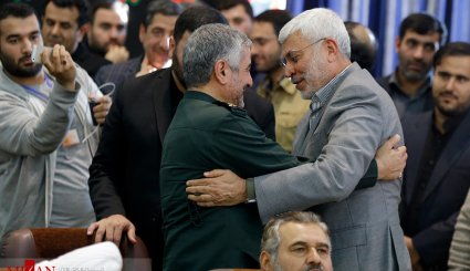 تصاویر مراسم ترحیم پدر سردار قاسم سلیمانی در مصلی تهران - 1
