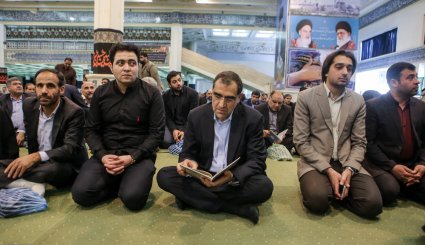 تصاویر مراسم ترحیم پدر سردار قاسم سلیمانی در مصلی تهران - 2
