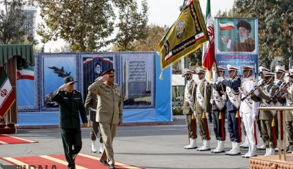 استقبال رسمی از فرمانده ارتش پاکستان