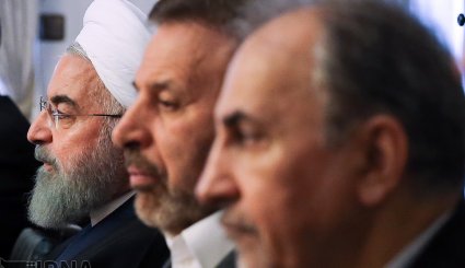 دیدار اعضای شورای شهر تهران با رئیس جمهوری