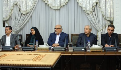 دیدار اعضای شورای شهر تهران با رئیس جمهوری