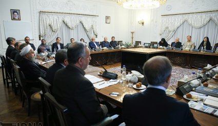 دیدار اعضای شورای شهر تهران با رئیس جمهوری