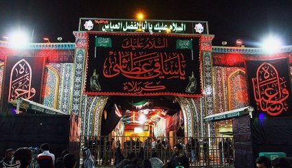 حرم حضرت ابوالفضل(ع) در آستانه اربعین حسینی + تصاویر