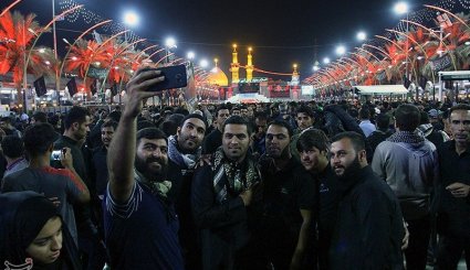 حرم حضرت ابوالفضل(ع) در آستانه اربعین حسینی + تصاویر