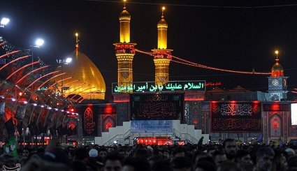 حرم حضرت ابوالفضل(ع) در آستانه اربعین حسینی + تصاویر
