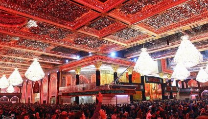 حرم حضرت ابوالفضل(ع) در آستانه اربعین حسینی + تصاویر