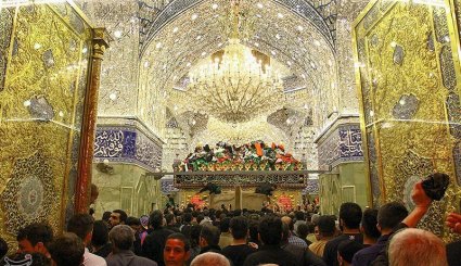حرم حضرت ابوالفضل(ع) در آستانه اربعین حسینی + تصاویر